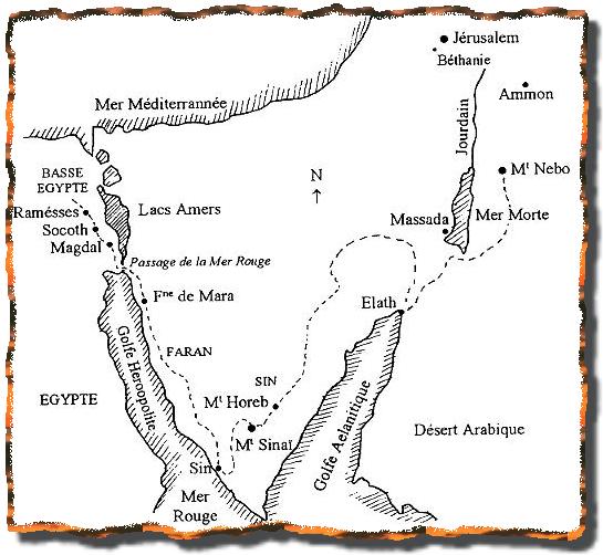 La pninsule du Sina et Jrusalem